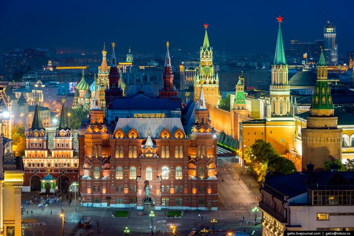 Топик Kremlin - the heart of Russia and Moscow - Кремль - сердце России и Москвы